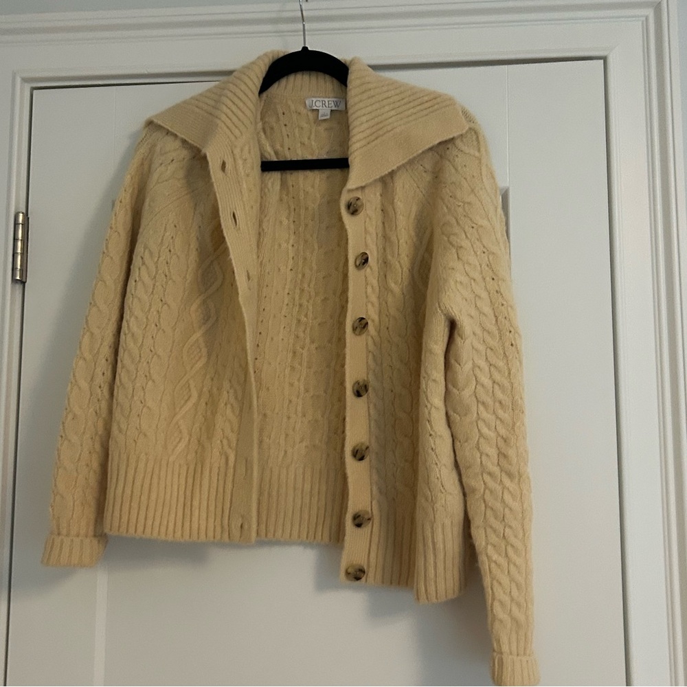 J Crew buttoned cardigan